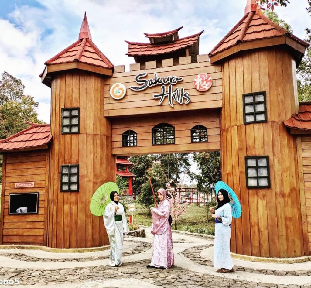 Destinasi Terbaru & Terpopuler Tawangmangu Sakura Hills Di Tawangmangu